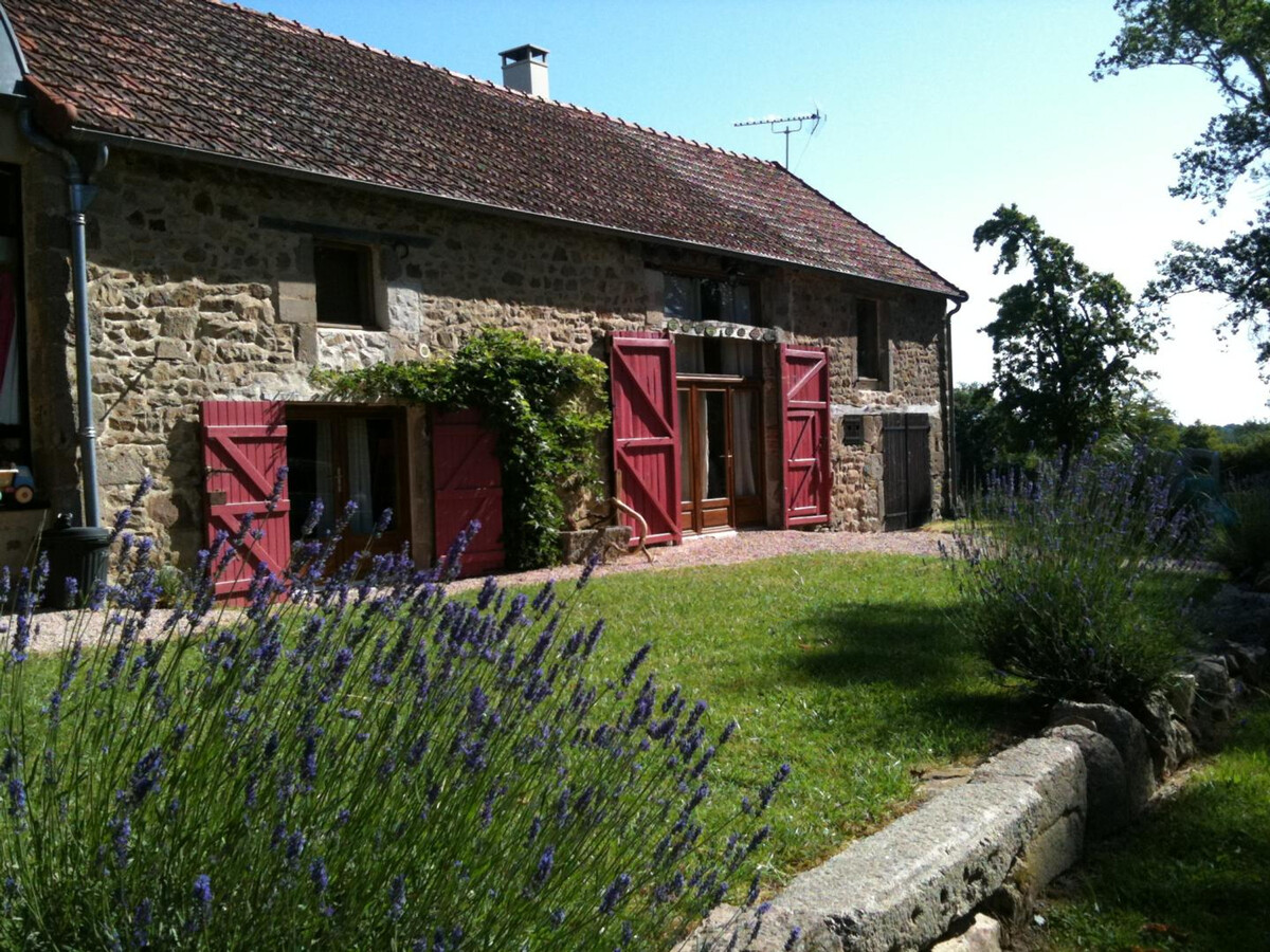 Fermette rénovée 6 pers. à Beaune-d'Allier, animaux OK - Photo 1