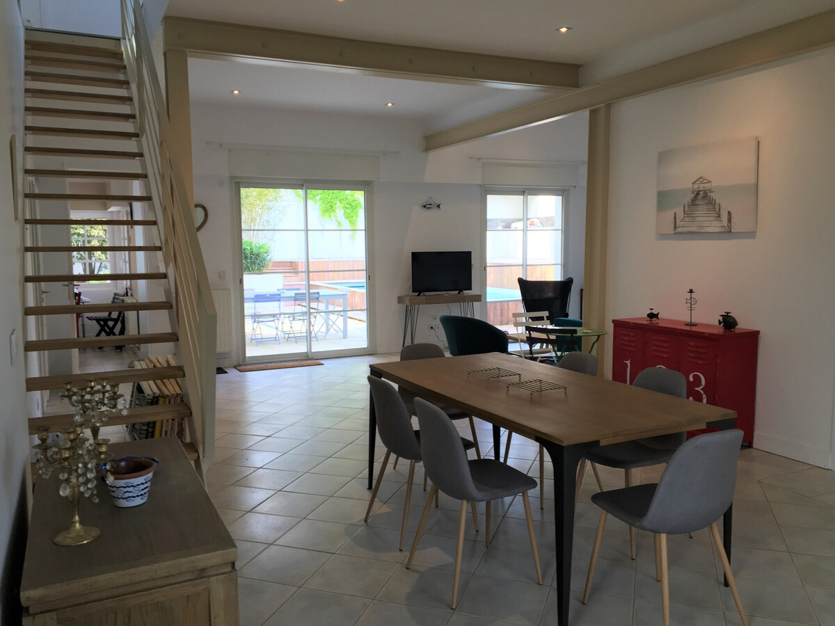 Villa rénovée 4 chambres, piscine chauffée à Arcachon - Photo 6