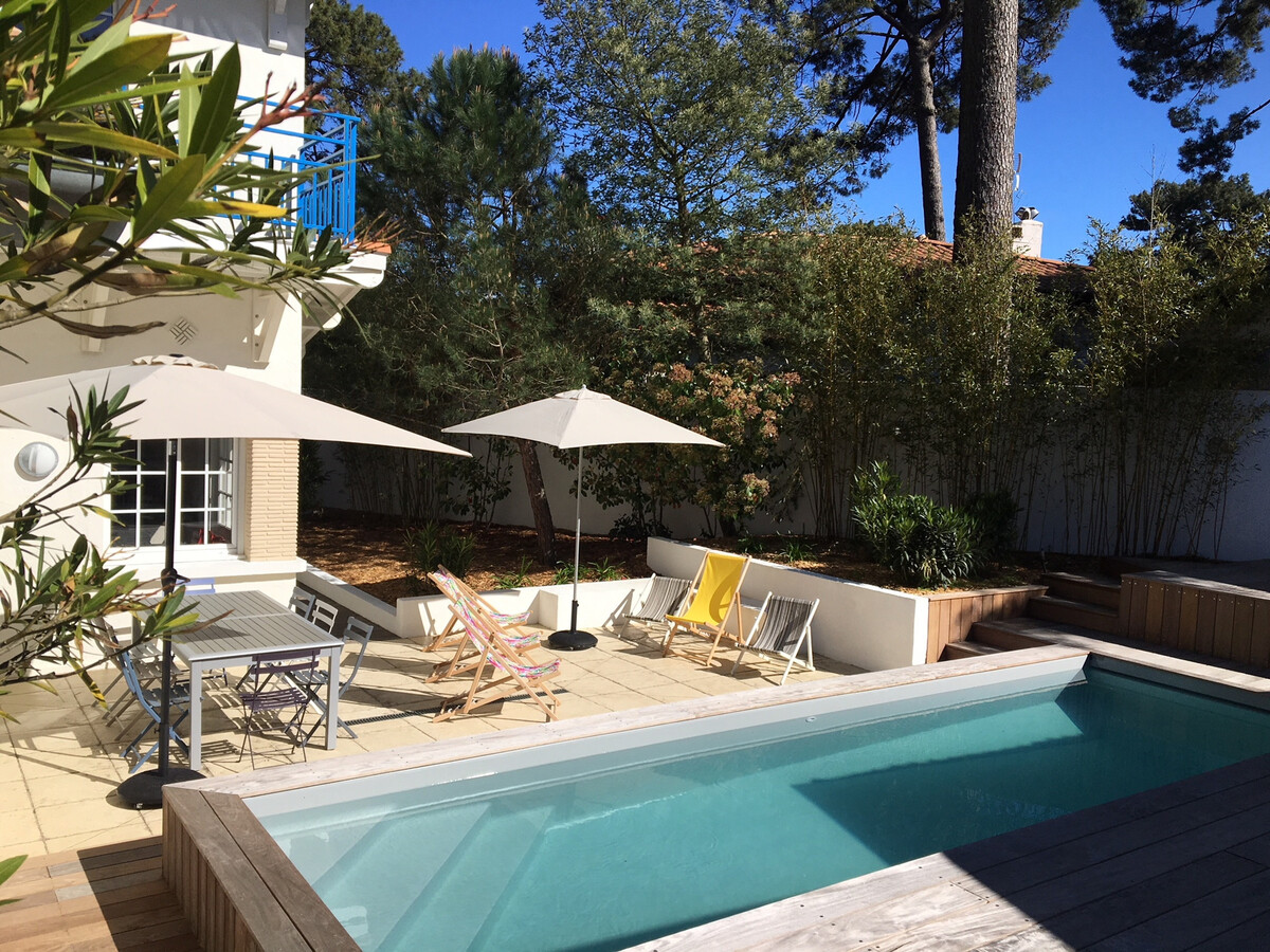Villa rénovée 4 chambres, piscine chauffée à Arcachon - Photo 22