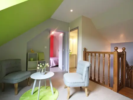 Maison lumineuse avec jardin clos et terrasse pour 9 pers. près forêt d'Écouves - Photo 22