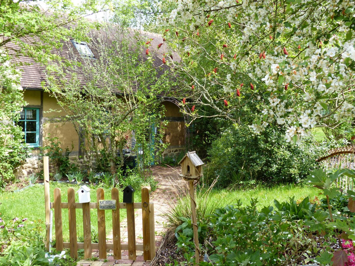 La Bergerie : Gîte 2 chambres, jardin anglais restauré - Photo 15