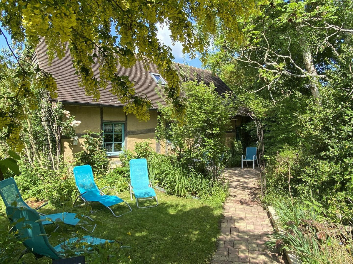 La Bergerie : Gîte 2 chambres, jardin anglais restauré - Photo 27