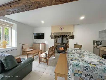 Maison de campagne tranquille avec poêle et animaux admis, proche nature - Photo 6