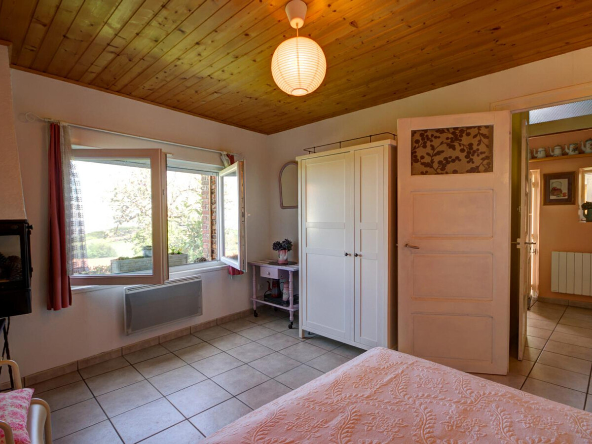 Gîte Bellevue à Marols - 6 pers., cour fermée - Photo 10