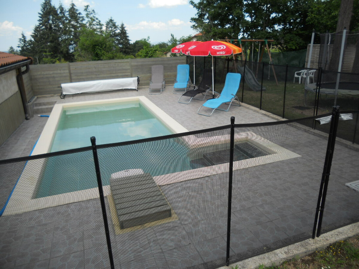La Judée : gîte 6 pers. avec piscine à Saint-Haon-le-Châtel - Photo 13