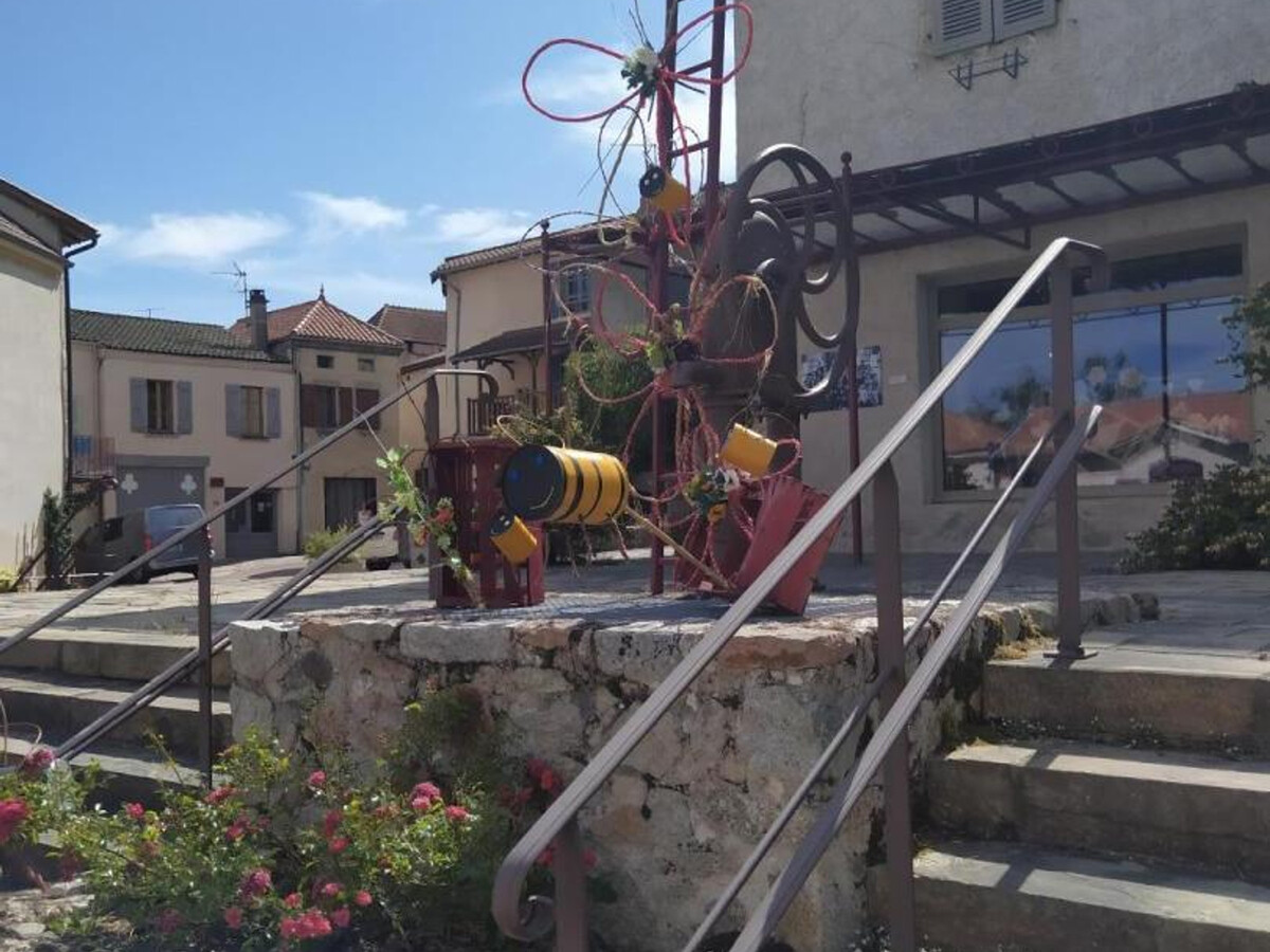 La Judée : gîte 6 pers. avec piscine à Saint-Haon-le-Châtel - Photo 29