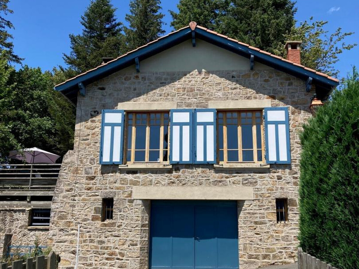 Gîte La Creuse : 8 pers., sauna et jardin clos au Bessat - Photo 3