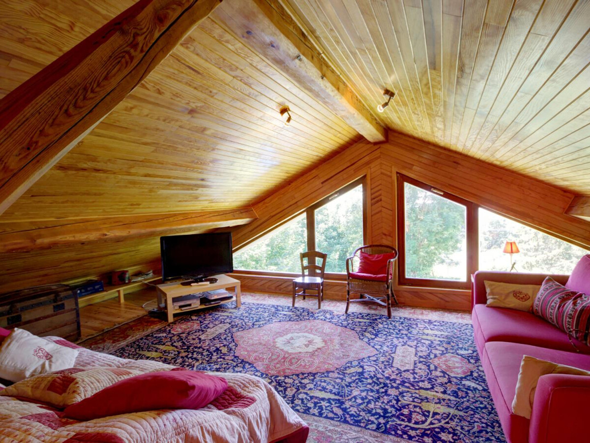 Gîte La Creuse : 8 pers., sauna et jardin clos au Bessat - Photo 19