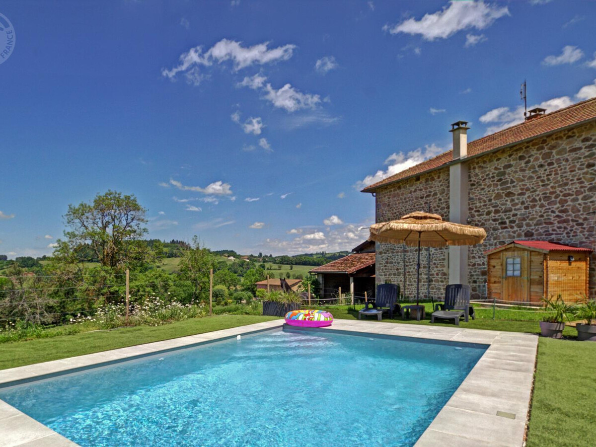 Gîte 8 pers avec cheminée, piscine et pension chevaux - Photo 1