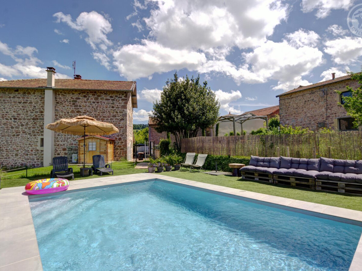 Gîte 8 pers avec cheminée, piscine et pension chevaux - Photo 3