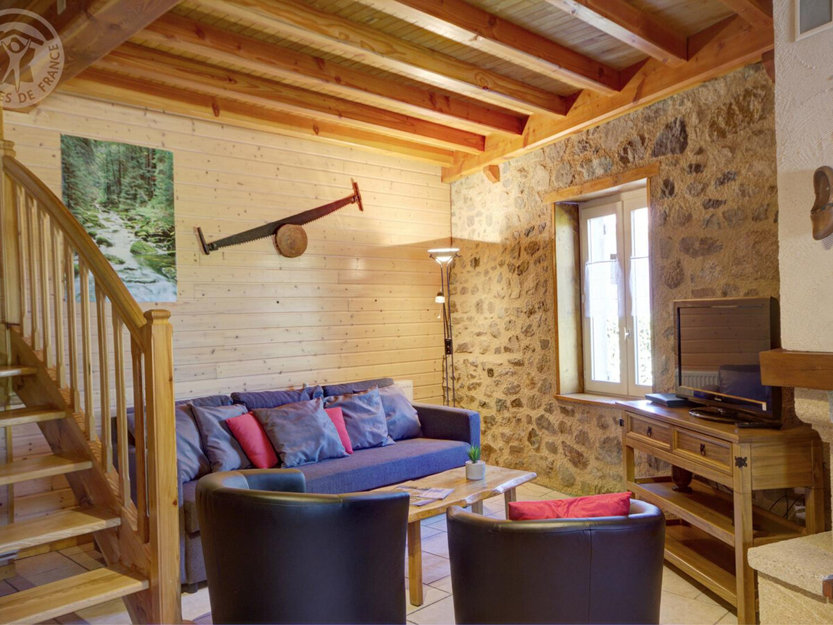 Gîte 9 personnes avec cheminée et terrain de jeux à Saint-Romain-d'Urfé - Photo 11
