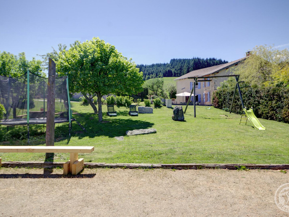 Gîte 9 personnes avec cheminée et terrain de jeux à Saint-Romain-d'Urfé - Photo 27