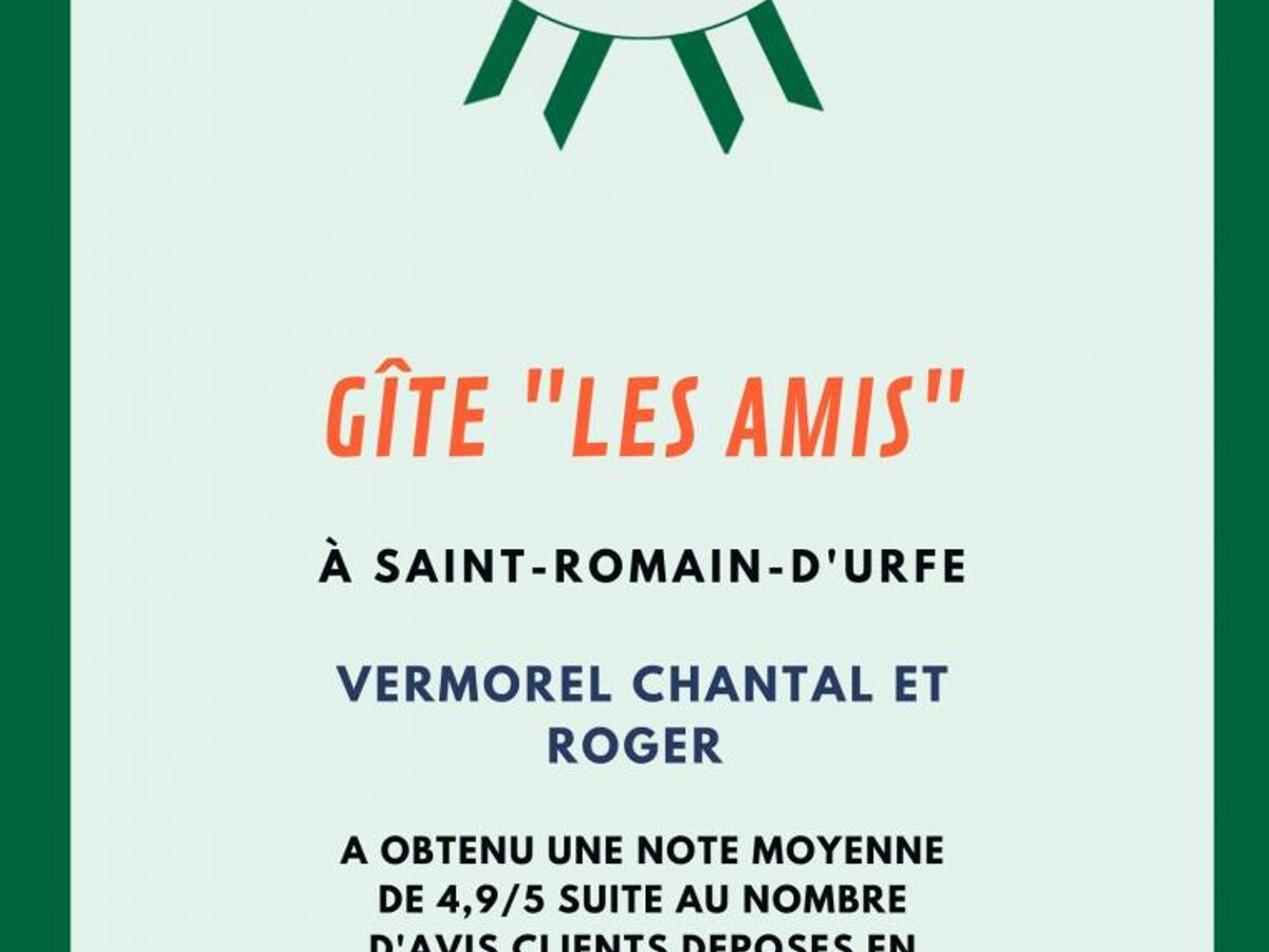 Gîte 9 personnes avec cheminée et terrain de jeux à Saint-Romain-d'Urfé - Photo 32