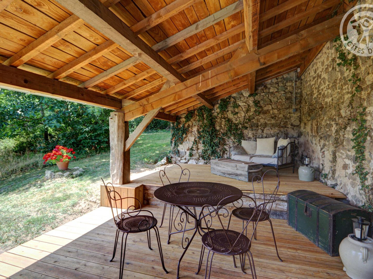 Ferme XVIIIe siècle, 12 pers, 6 chambres, terrasse campagne - Photo 33