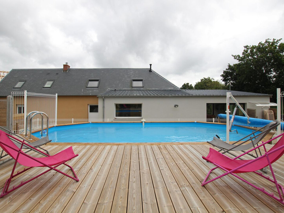 Gîte 13 personnes avec jacuzzi, piscine et vélos à Vesly - Photo 12