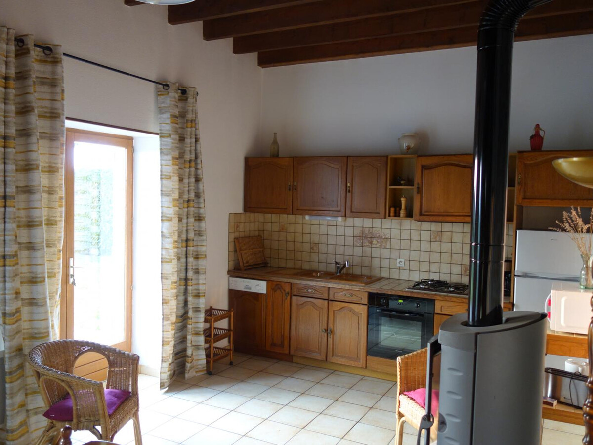 Gîte 80m² Terrasse Ouest, Poêle & Jeux Enfants - Photo 3