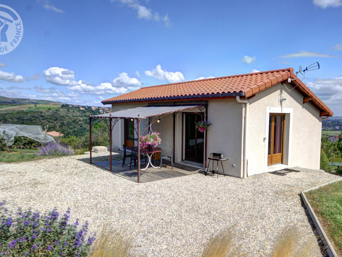 Le Champ Bourru, gîte 56 m² avec jardin à Genilac - Photo 1