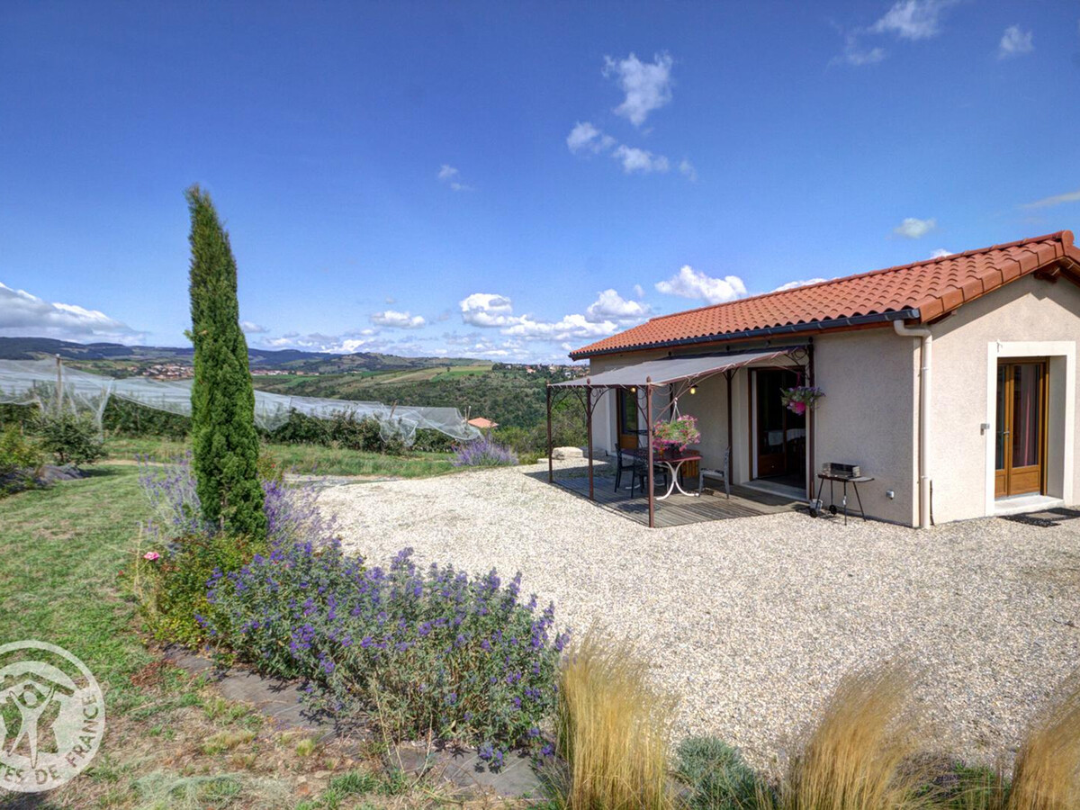 Le Champ Bourru, gîte 56 m² avec jardin à Genilac - Photo 13