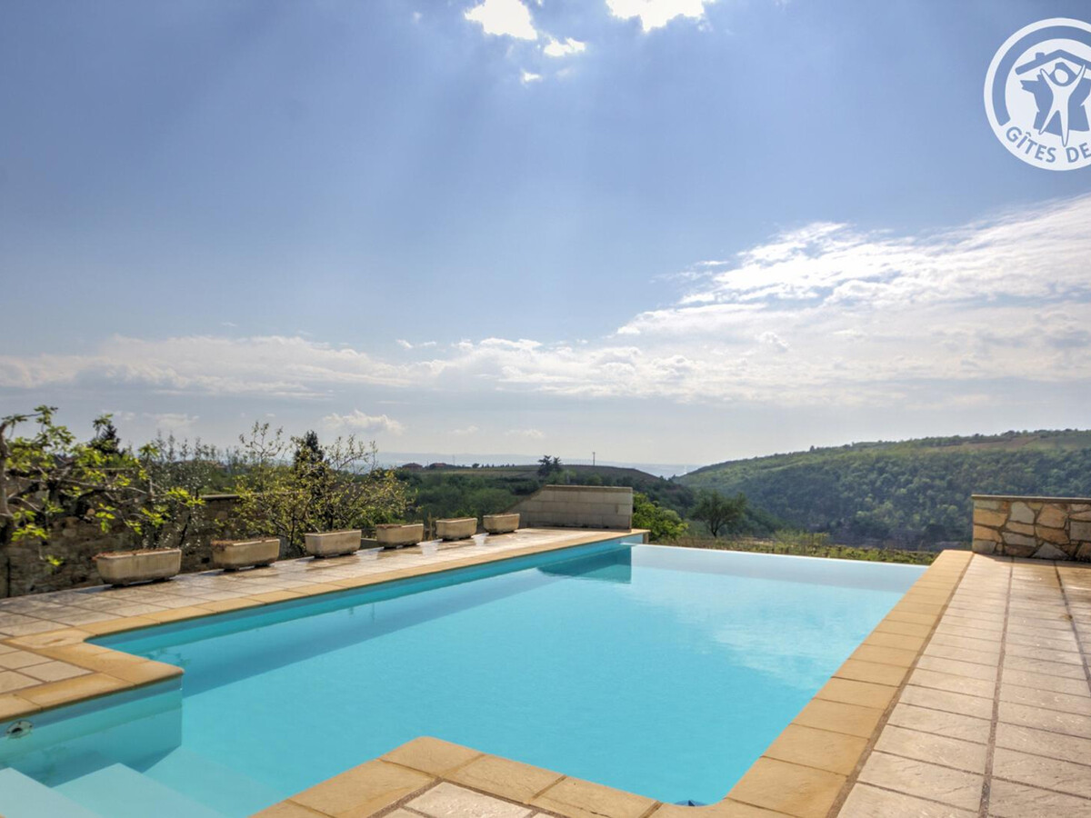 Gîte La Favière avec piscine à débordement à Malleval - Photo 4