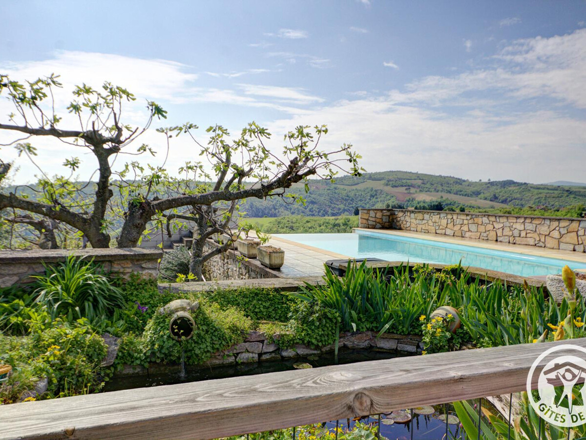 Gîte La Favière avec piscine à débordement à Malleval - Photo 12