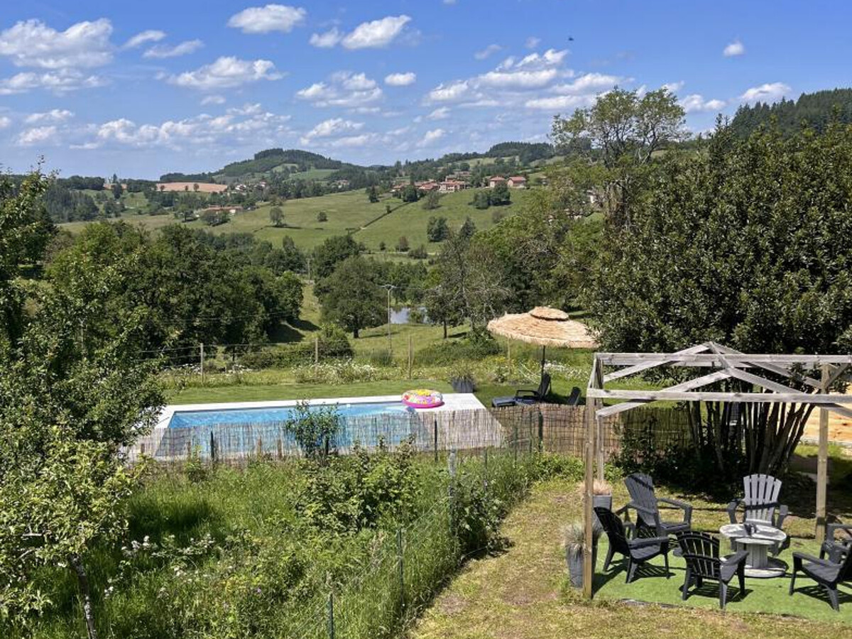 Gîte rural 5 pers. avec piscine chauffée à Belmont-de-la-Loire - Photo 12