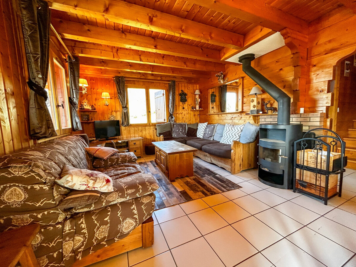 Chalet 16 pers. à Bernex, 5 chambres, vue montagne - Photo 4
