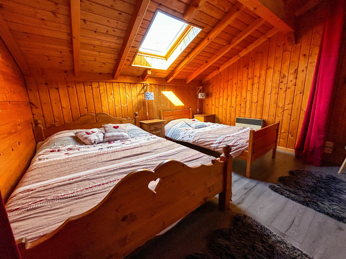 Chalet 16 pers. à Bernex, 5 chambres, vue montagne - Photo 11
