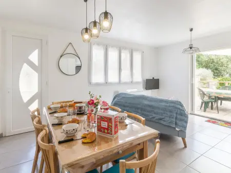 Gîte 5 pers. avec grande terrasse et 4 vélos à Donville : photo 6