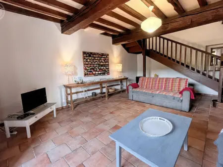 Gîte ferme XVIIe siècle 6 pers., piscine partagée : photo 8