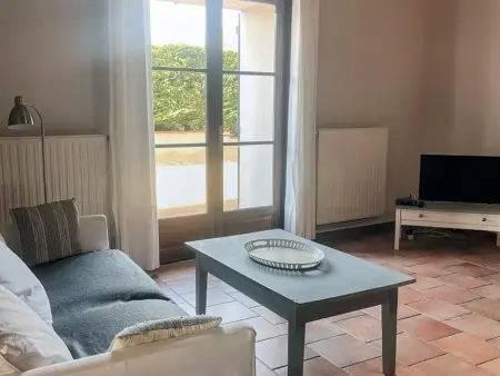 Gîte ferme XVIIe siècle 6 pers., piscine partagée : photo 9