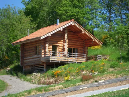 Chalet bois 40m² Saint-Martin-la-Sauveté, poêle inclus - Photo 12