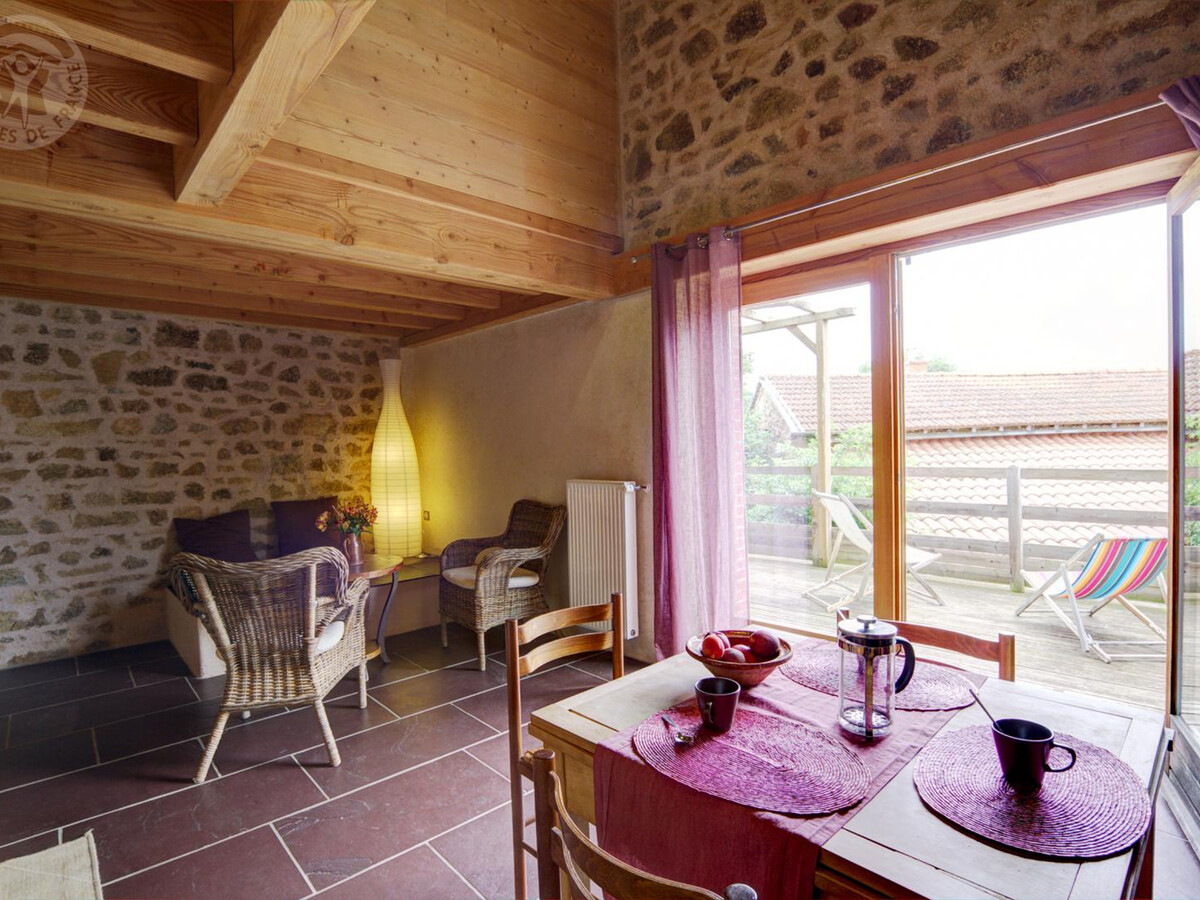 Écogîte 80 m² avec terrasse 20 m² à Saint-Romain-d'Urfé - Photo 4