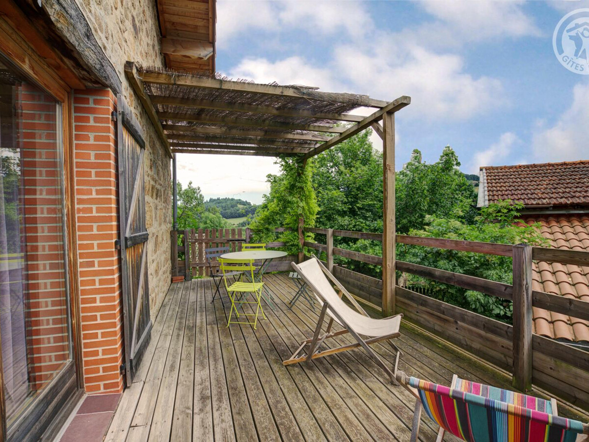 Écogîte 80 m² avec terrasse 20 m² à Saint-Romain-d'Urfé - Photo 10