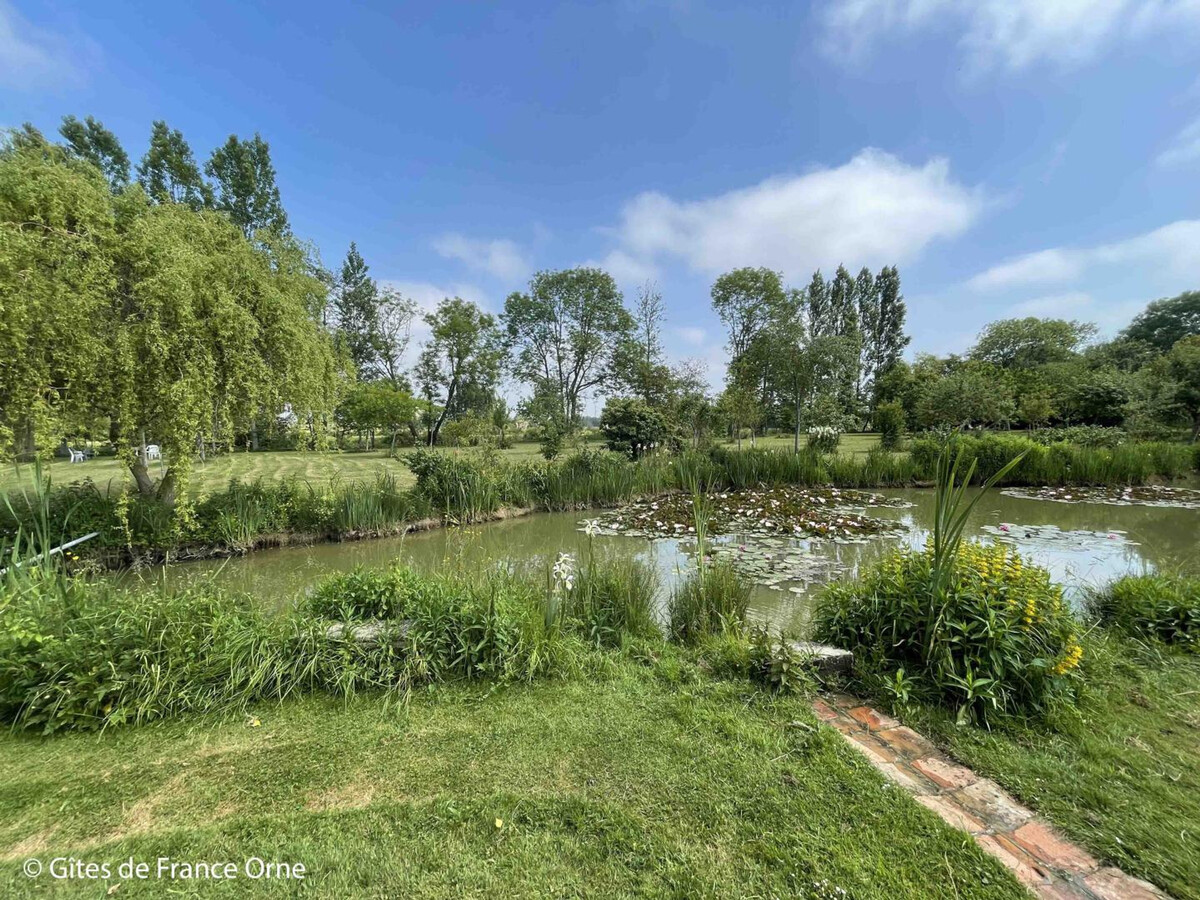 Gîte rural 6 pers. à Sarceaux, 1,5 ha et pêche - Photo 34