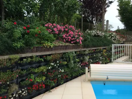 Gîte familial avec piscine commune, wifi, animaux acceptés - Photo 11