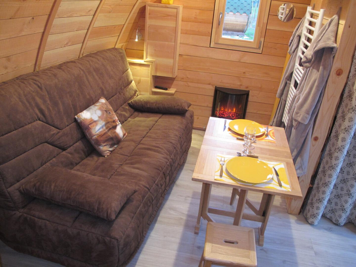 Cabane LA POM DE PIN avec Sauna et Accès Étang - Photo 4