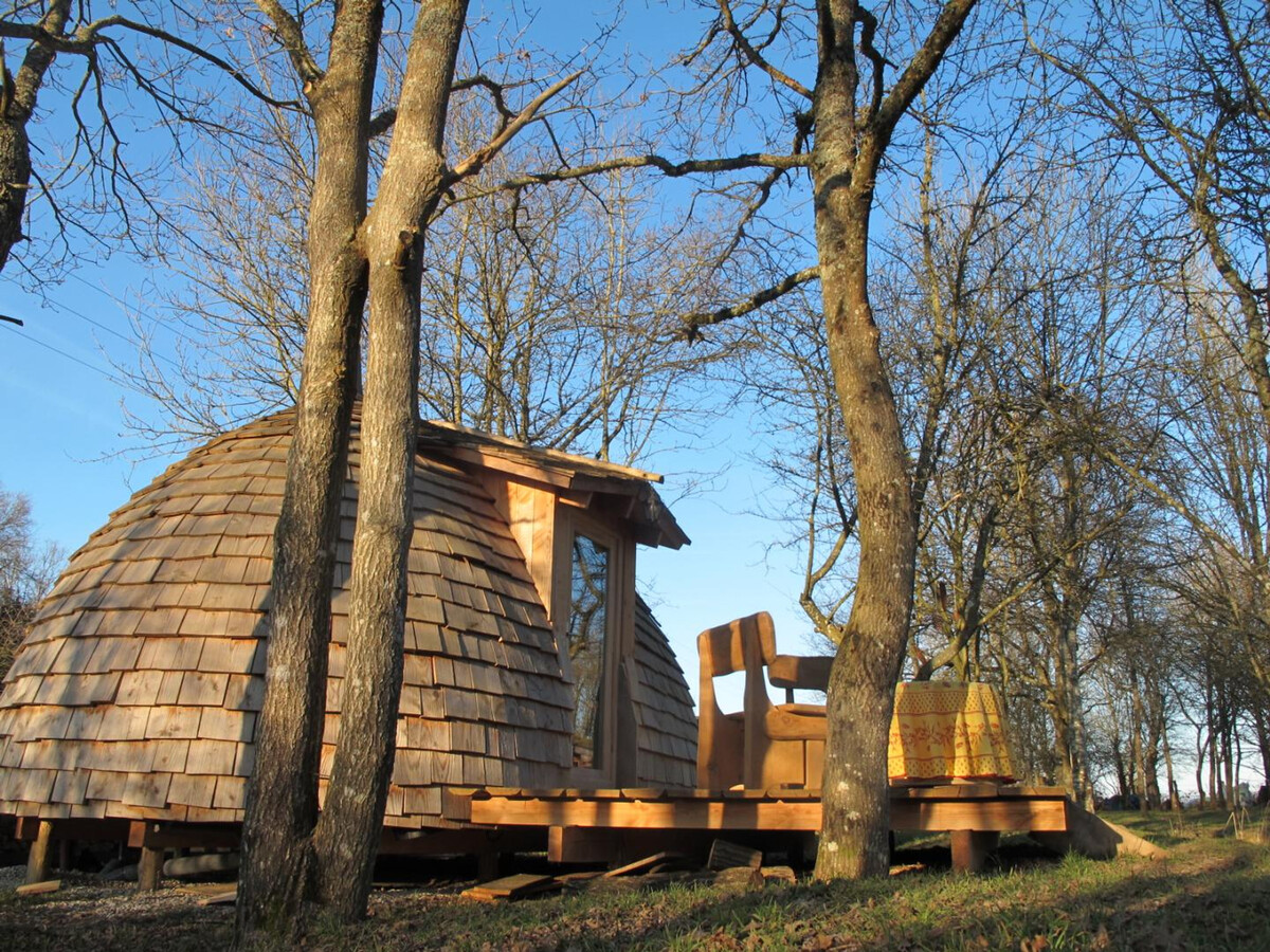 Cabane LA POM DE PIN avec Sauna et Accès Étang - Photo 5