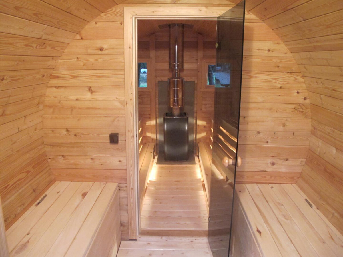 Cabane LA POM DE PIN avec Sauna et Accès Étang - Photo 11