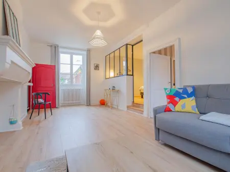 Charmant Gîte avec Parc et Cheminée, Vélos Disponibles, Animaux Acceptés, Proche Commodités - Photo 7