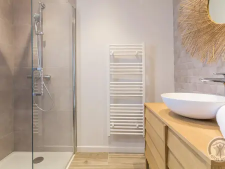 Gîte contemporain Portbail - 4 pers., plage à 500m : photo 9