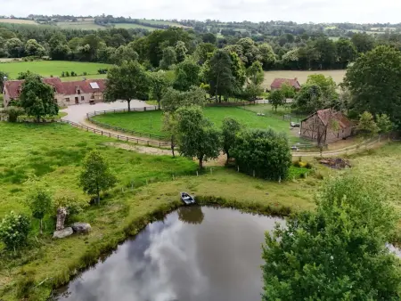 Maison authentique près d'un étang avec animaux acceptés, linge et ménage inclus - Photo 1