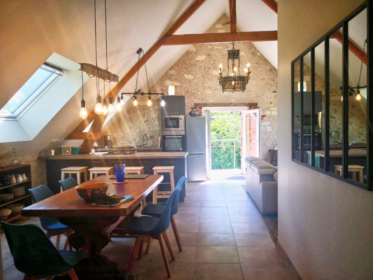 Gîte 6 pers. Touraine : jardin 900 m² clos, 3 ch - Photo 1