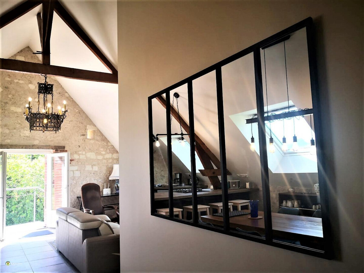 Gîte 6 pers. Touraine : jardin 900 m² clos, 3 ch - Photo 8