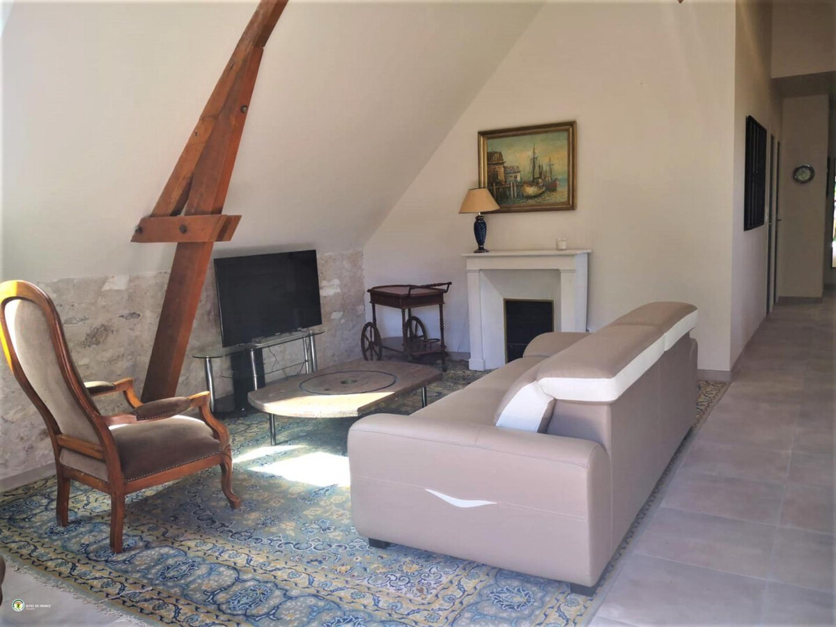 Gîte 6 pers. Touraine : jardin 900 m² clos, 3 ch - Photo 10