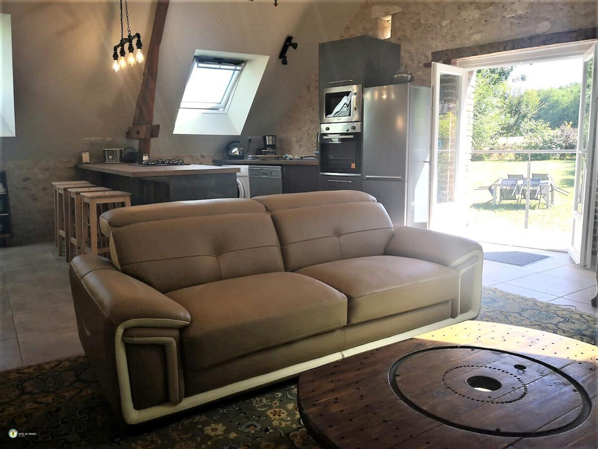 Gîte 6 pers. Touraine : jardin 900 m² clos, 3 ch - Photo 11