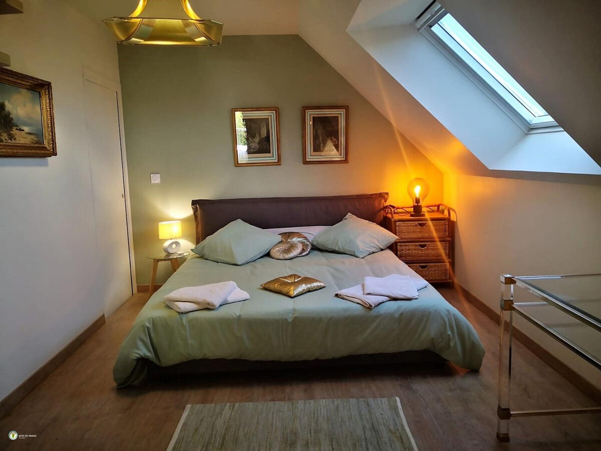 Gîte 6 pers. Touraine : jardin 900 m² clos, 3 ch - Photo 12