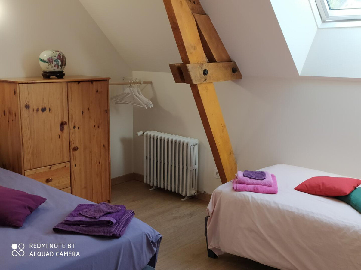 Gîte 6 pers. Touraine : jardin 900 m² clos, 3 ch - Photo 35