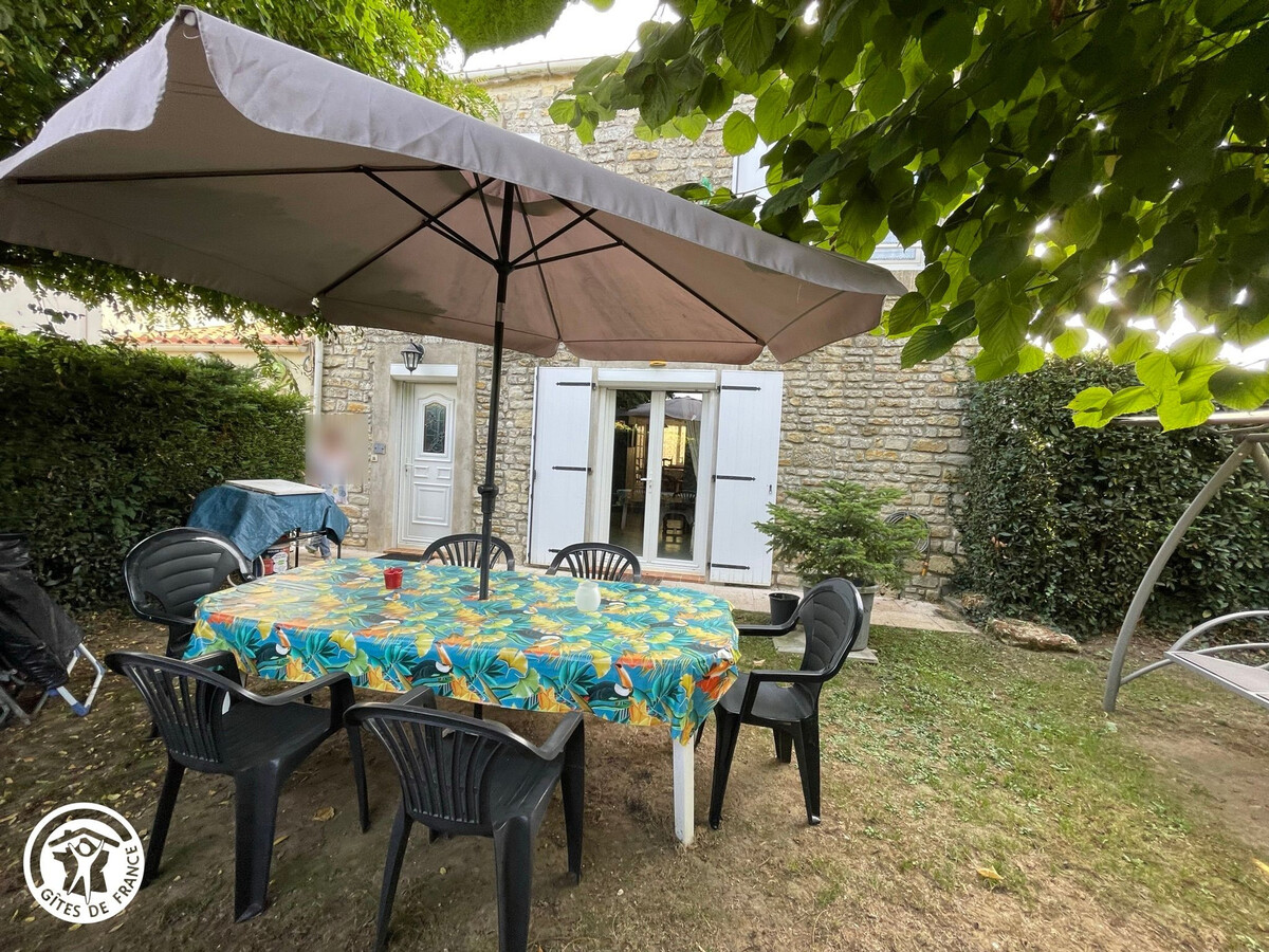 Maison ancienne 5 pers. avec cour privée à Thiré - Photo 7