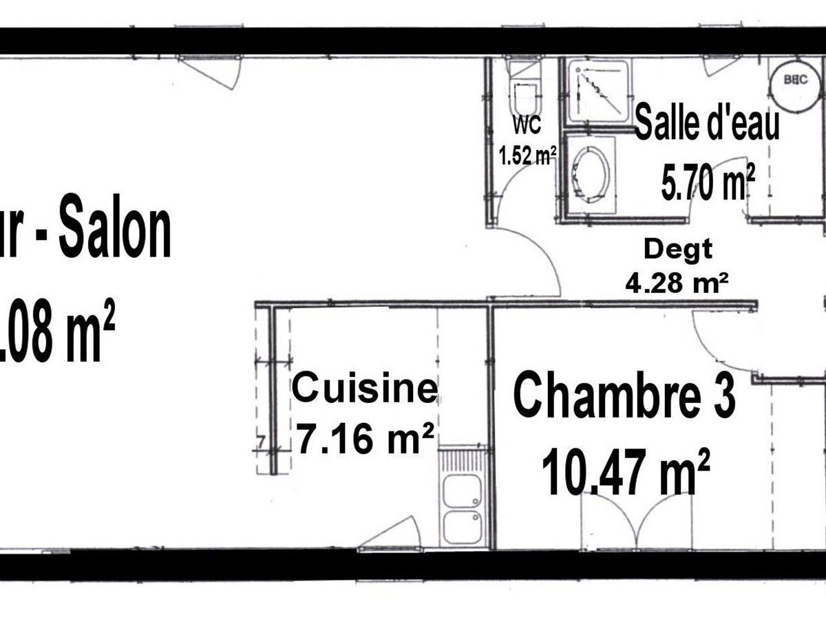 Gîte de ferme rénové 3 chambres, jardin 600 m², Frossay - Photo 16