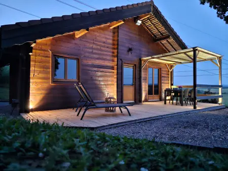 Chalet plain-pied aux portes des Vosges, recharge VE : photo 2